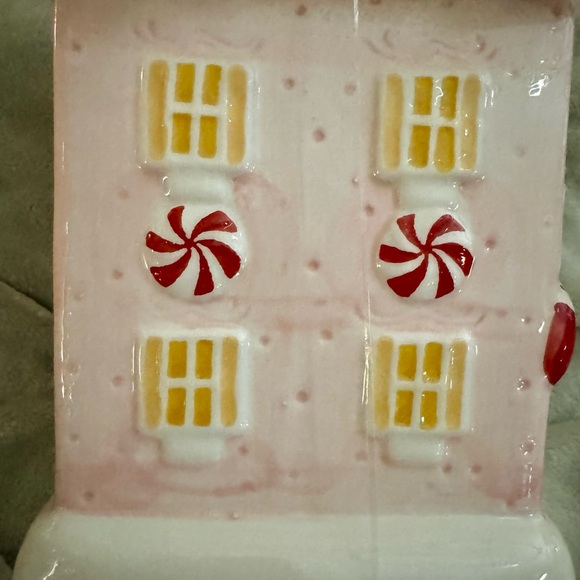 12 STRAWBERRY ST. CHRISTMAS HOLIDAY GINGERBREAD CANDY HOUSE COOKIE JAR/CANISTER - Picture 11 of 14